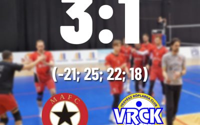 Megint a MAFC-nál az előny a férfi bronzcsatában