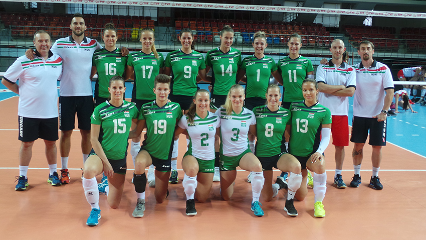 Két szettes hátrányból játszott döntetlent a válogatott