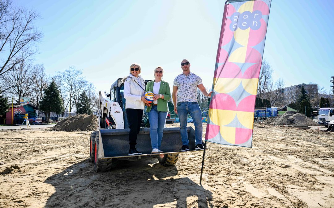 Itt a nyár legmenőbb sporthelyszíne: beach hangulat, homok, buli, strandröplabda a Budapest Gardenben!