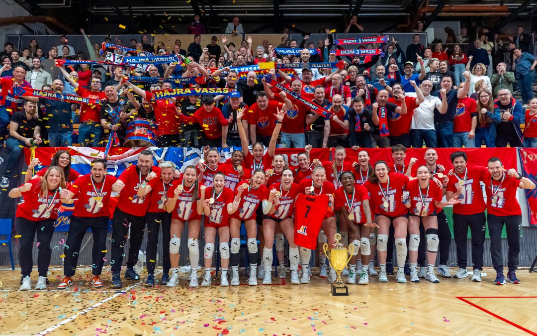 Zsinórban ötödször, összesen tizenegyedszer – heroikus harmadik meccsen védte meg a címét a Vasas Óbuda!