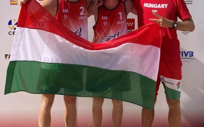 Hatalmas magyar siker a  strandröplabdázóknál