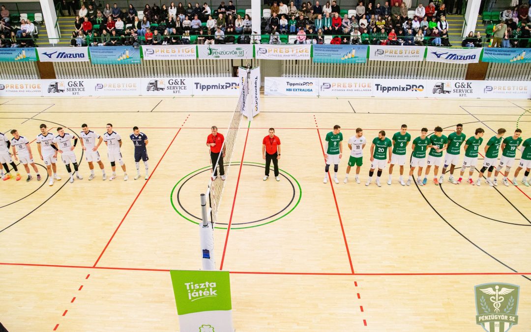 Derbit játszott egymással a Pénzügyőr és a Kazincbarcika a TippmixPro Férfi NBI Extraligában