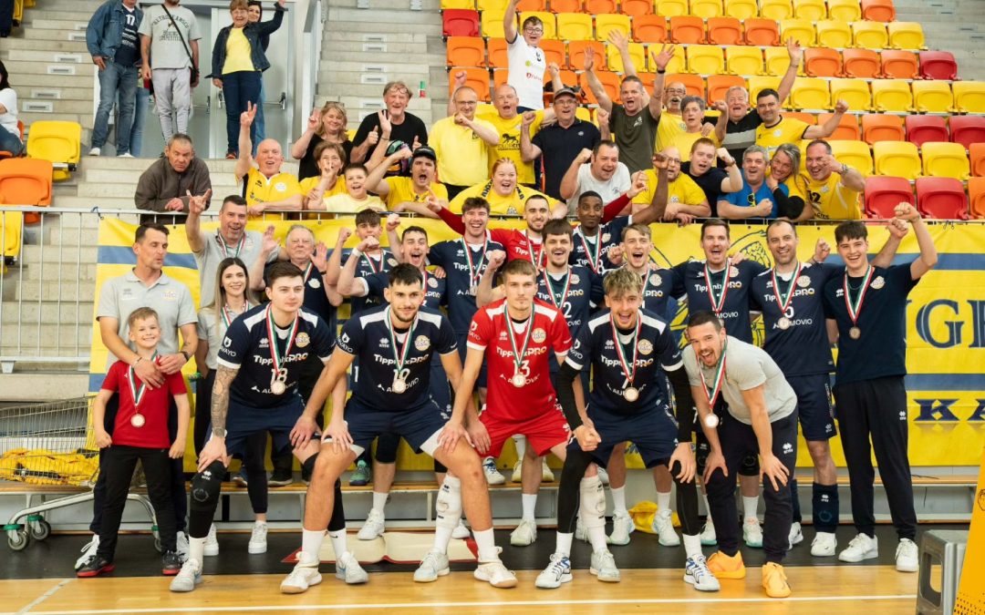 Bronzérmes a VRC Kazincbarcika TippmixPro Férfi NBI Extraligában