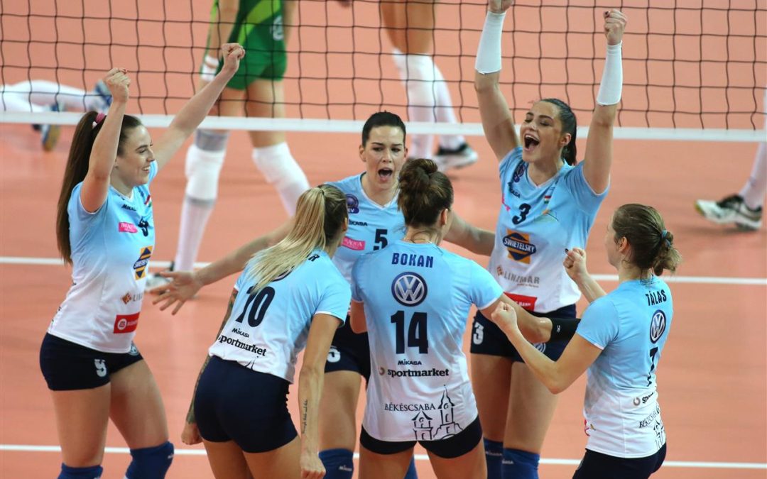 Parádés békéscsabai továbbjutás a CEV-kupában