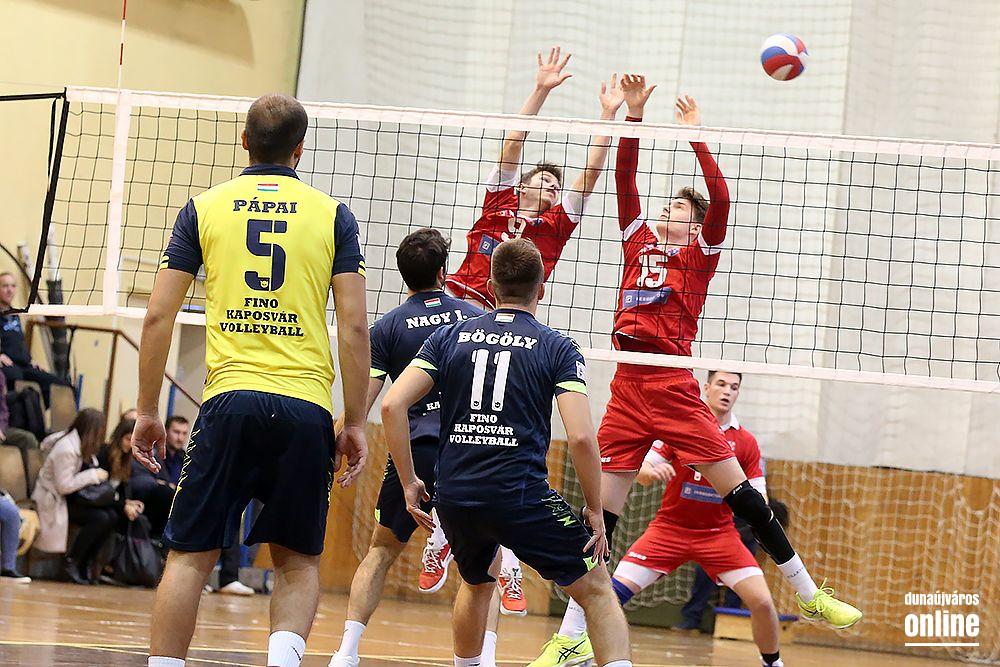 Férfi NB I: Magabiztosan nyert a bajnok Dunaújvárosban