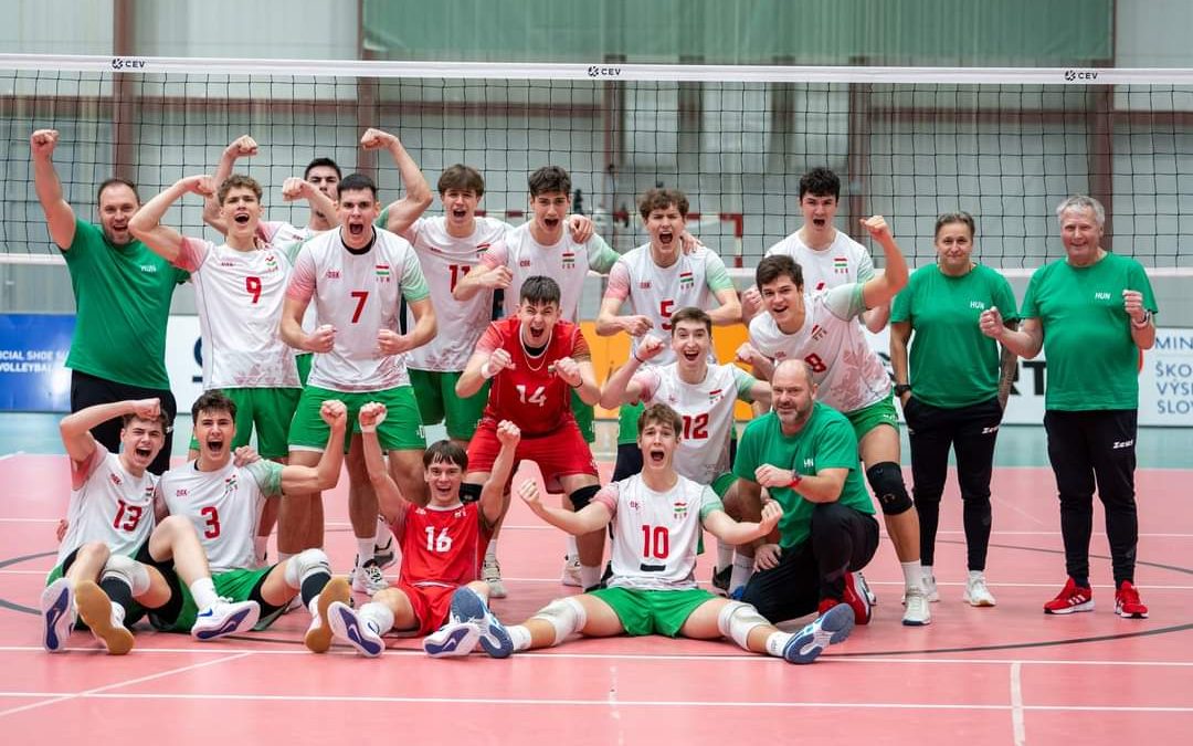 U20-as Eb-selejtező (férfiak): Nagy győzelem a csehek ellen!