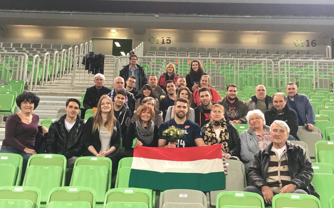 Ljubljanáig mentek a magyar szurkolók, hogy lássák Pádár Krisztiánt