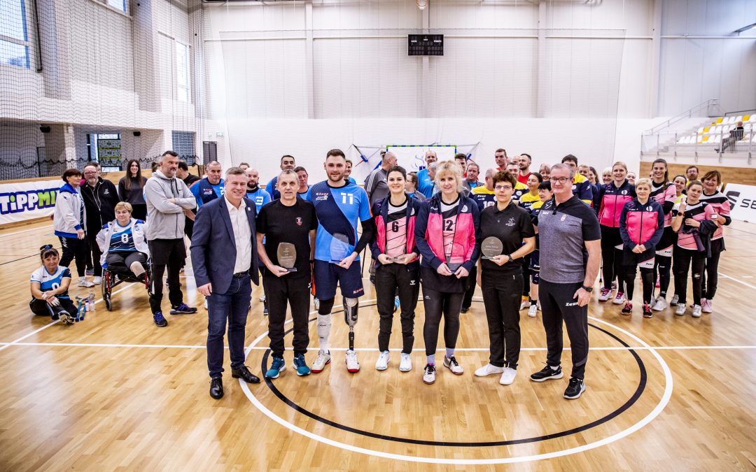 Ülőröplabda: bajnoki forduló és díjátadó Dunakeszin