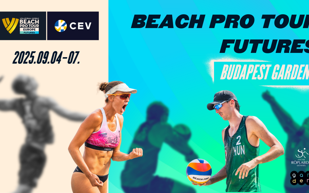Beach Pro Tour Futures: rangos strandröplabda-viadal a Budapest Garden homokján