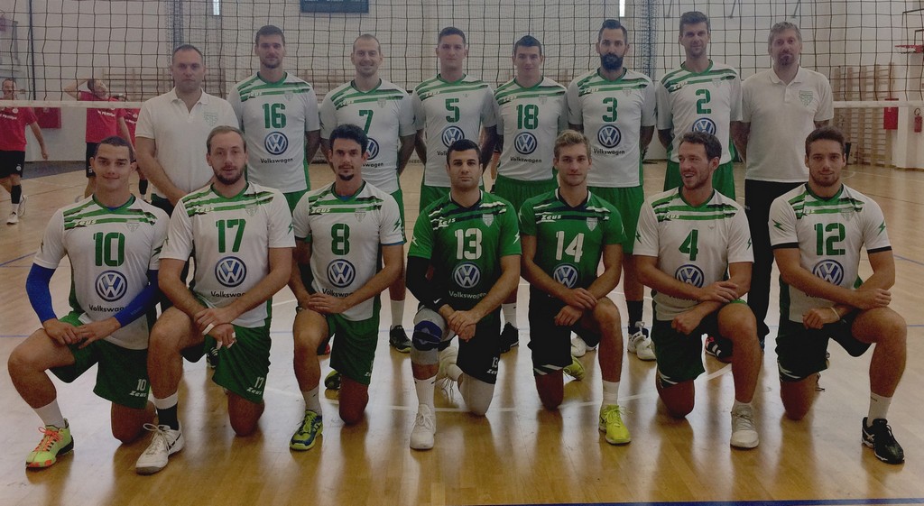 Történelmi szerda előtt a Pénzügyőr röplabdázói