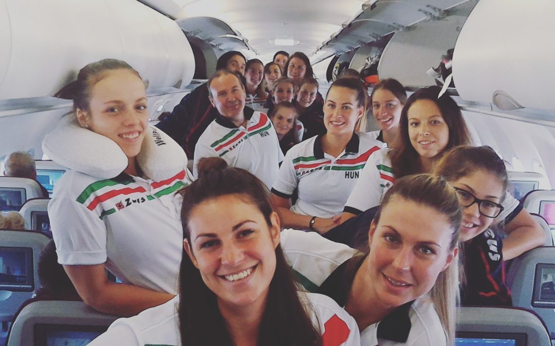 Ausztráliában a csapat: Török Katával és Janda Attilával kiegészülve…