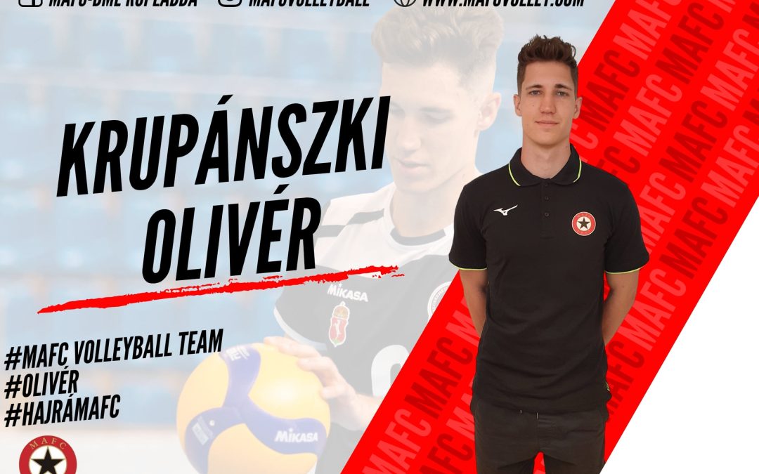Krupánszki Olivér a MAFC játékosa lett