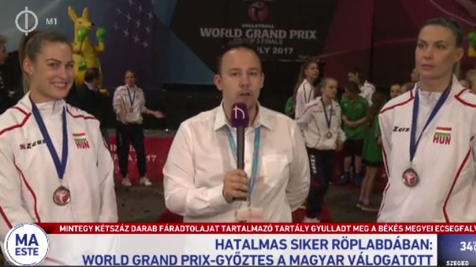 Dobi Edina és Soós Nikolett értékelt az M1-en Ausztráliából