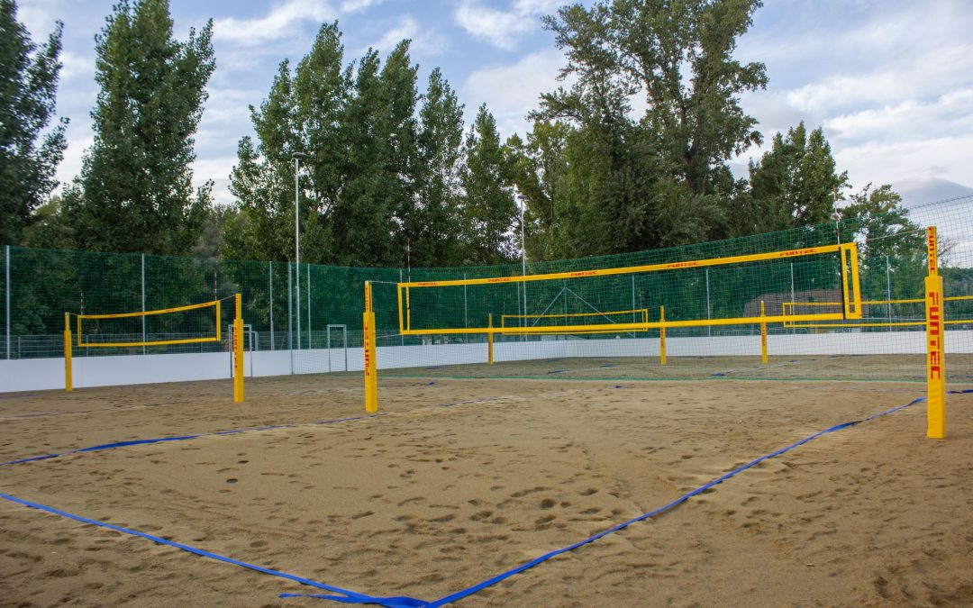 Strandröplabdapályával bővült a győri egyetemi sportpark