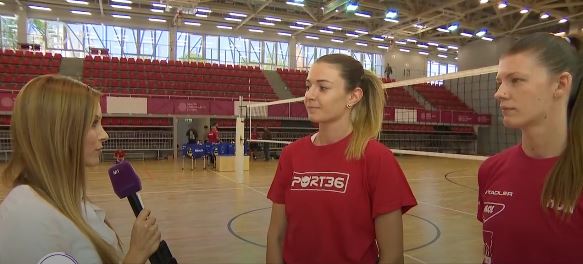 Európa Liga: Szakmáry Gréta és Sándor Renáta már várja a franciák elleni meccset!